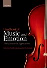 Handbook of Music and Emotion Theory Research Applications