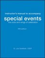 Special Events