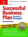 Successful Business Plan Secrets  Strategies