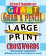 Giant Grab a Pencil Large Print Crosswords