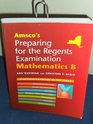 Preparing for the Regent's Examination Mathematics B