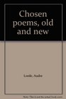 Chosen poems old and new
