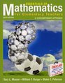 Essentials of Mathematics for Elementary Teachers A Contemporary Approach