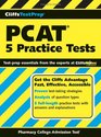 CliffsTestPrep PCAT 5 Practice Tests