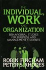 The Individual Work and Organization