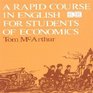 A Rapid Course in English for Students of Economics