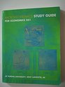 Microeconomics Study Guide for Economics 251 at Purdue University West Lafayette IN