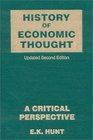 History of Economic Thought A Critical Perspective