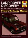 Land Rover Discovery Diesel Service and Repair Manual 1998 to 2004