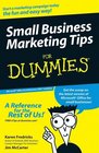 Small Business Marketing Tips for Dummies