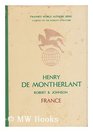 Henry De Montherlant