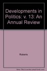 Developments in Politics v 13 An Annual Review