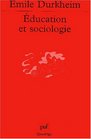 Education et sociologie
