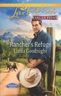 Rancher's Refuge (Whisper Falls, Bk 1) (Love Inspired, No 751) (Larger Print)