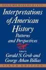 Interpretations of American History Sixth Edition Vol 2 SINCE 1877