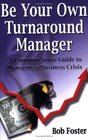 Be Your Own Turnaround Manager  A Common Sense Guide to Managing a Business Crisis
