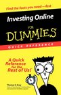 Investing Online for Dummies Quick Reference