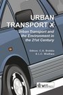 Urban Transport X Urban Transport and the Environment in the 21st Century