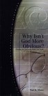 Why Isn't God More Obvious