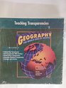 Teaching Transparencies GEOGRAPHY The World and Its People