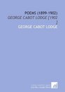 Poems  George Cabot Lodge
