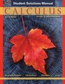 Calculus Student Solutions Manual Single and Multivariable