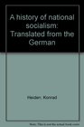 A history of national socialism Translated from the German