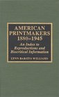 American Printmakers 18801945