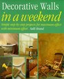 Decorative Walls in a Weekend