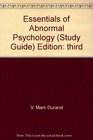 Abnorman Psychology an Introduction