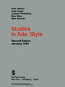 Studies in Ada Style