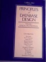 Principles of Database Design: Logical Organizations (Prentice-Hall Series in Advances in Computing Science and Technology)
