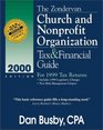 Zondervan 2000 Church and Nonprofit Organization Tax and Financial Guide