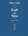 A People and a Nation To 1877