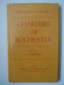 AngloSaxon Charters I Rochester
