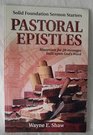 Pastoral Epistles Blueprints For 2