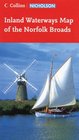 Collins Nicholson Waterways Map of the Norfolk Broads