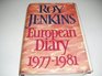 European Diary 197781