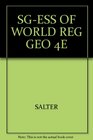 Study Guide and Student Resources for Salter/Hobbs' Essentials of World Regional Geography  4th