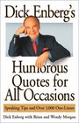 Dick Enberg's Humorous Quotes For All Occasions