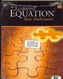 The Learning Equation Basic Math Student Workbook Version 35 Online
