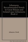 Johansens Recommended Hotels in Great Britain and Ireland 1992