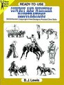 Ready-to-Use Cowboy and Western Illustrations: 99 Different Copyright-Free Designs Printed One Side