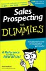 Sales Prospecting for Dummies