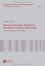 Minority Shareholder Monitoring and German Corporate Governance Empirical Evidence and Value Effects