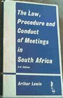 Law Procedure and Conduct of Meetings in South Africa