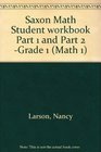 Saxon Math 2 Student workbooks Part 1 and Part 2 (Saxon Math 2)