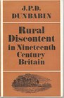 Rural Discontent in 19th Century Britain