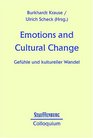 Emotions and Cultural Change