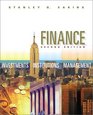 Finance Investments Institutions and Management